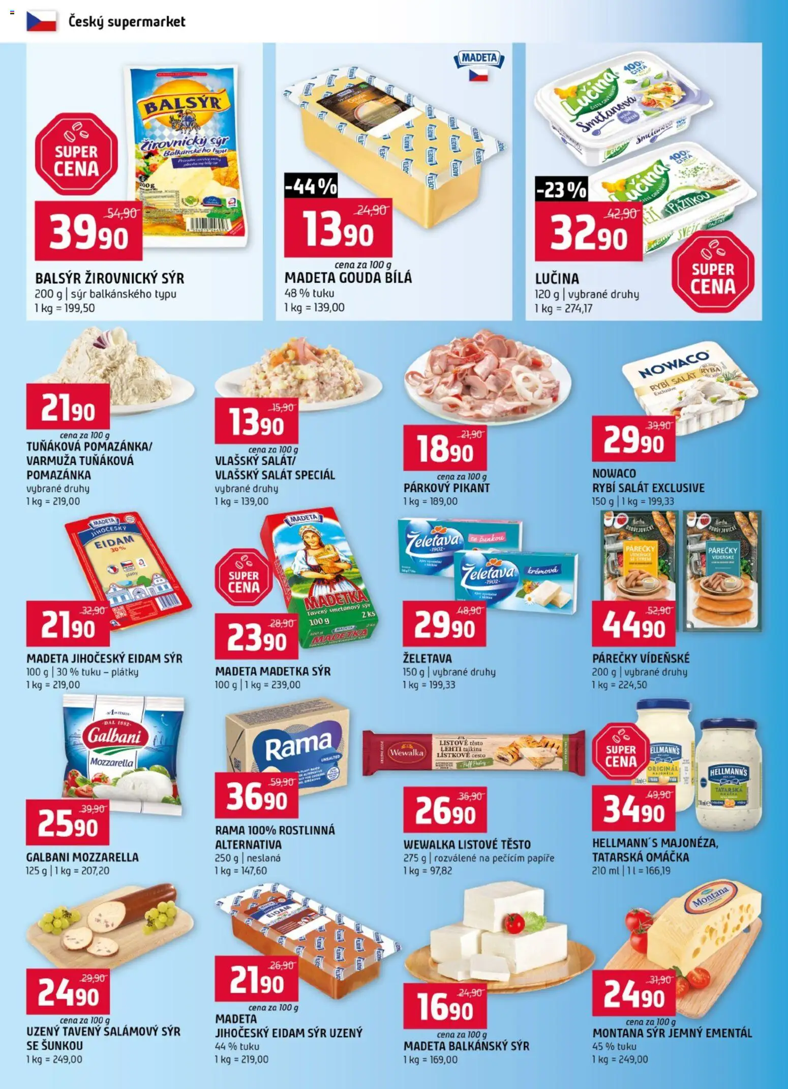 Terno leták od 15.07.2026 | Strana: 4 | Produkty: Ementál, Eidam, Hellmann's, Cesto