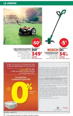 Hyper U - Prévisualisation de Hyper U - L'été à prix bas valide à partir de 09.06.2026 | Page: 30 | Produits: Coupe bordure, Robot, Tondeuse, Batterie