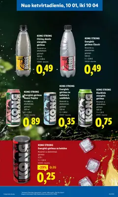LIDL leidinys galioja nuo 2026.09.28 | Puslapis: 45 | Prekių: Energinis gėrimas