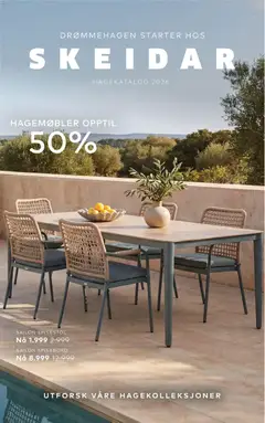Forhåndsvisning av Skeidar hagemagasin kundeavis gyldig fra 10.04.2026