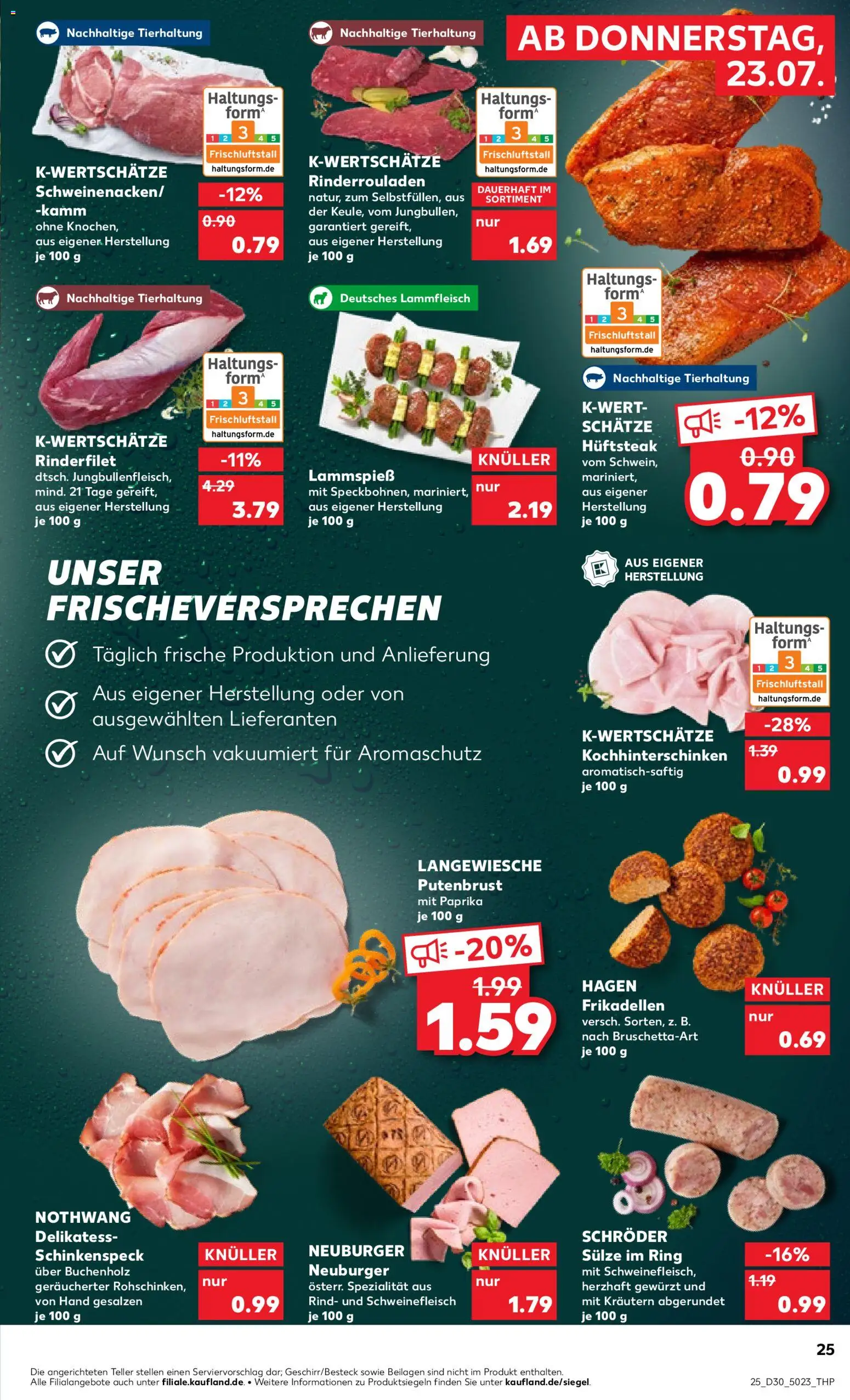 Kaufland Německo leták - Völklingen od 23.07.2026 | Strana: 25 | Produkty: Paprika, Forma