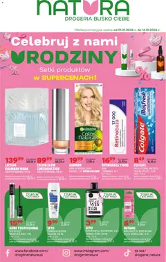 Pogląd oferty "Drogerie Natura gazetka" - ważna od 01.10.2026