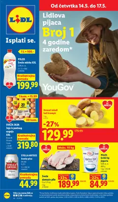 Lidl katalog - pregled Lidl kataloga - važi od 14.05.2026