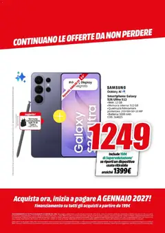 Anteprima del volantino Media World volantino valido a partire dal 23/06/2026 | Pagina: 3 | Prodotti: Samsung Galaxy, Smartphone, Fotocamera, Samsung