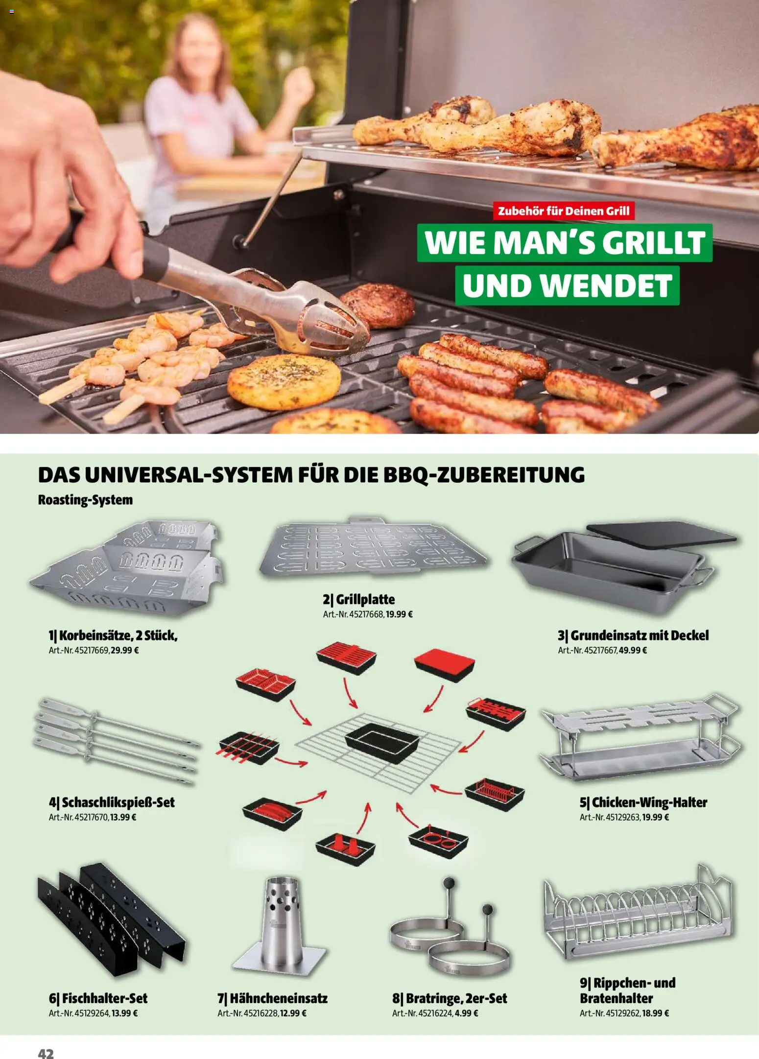 Hagebau Gartenjahr gültig ab 13.03.2026 | Seite: 42 | Produkte: Grill