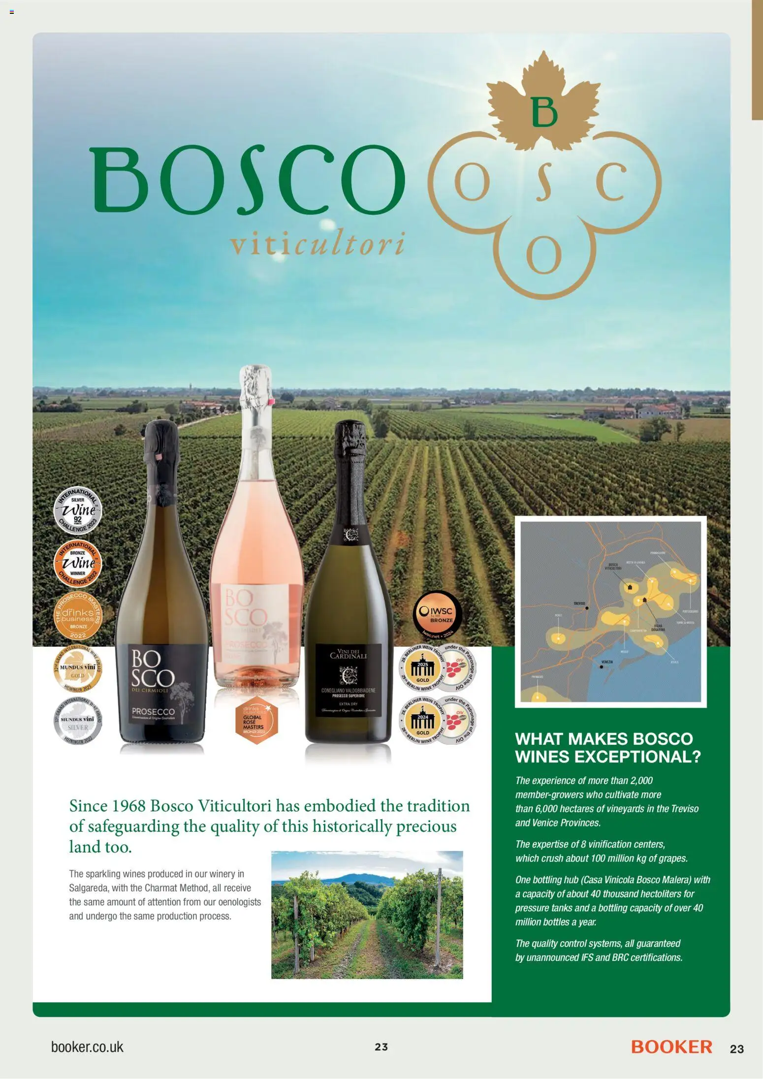 {H1} | Page: 23 | Products: Prosecco, Drinks, Wine