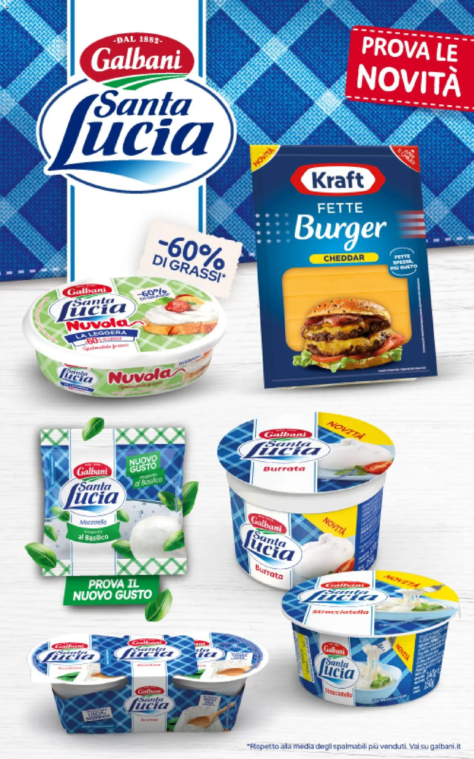 Volantino Ipercoop del 02/10/2026 | Pagina: 62 | Prodotti: Cheddar, Basilico, Burrata, Stracciatella