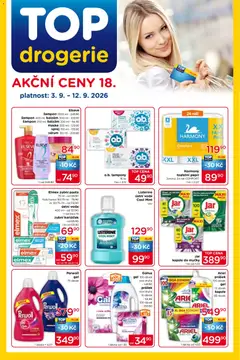 Náhled letáku Top drogerie leták od 03.09.2026
