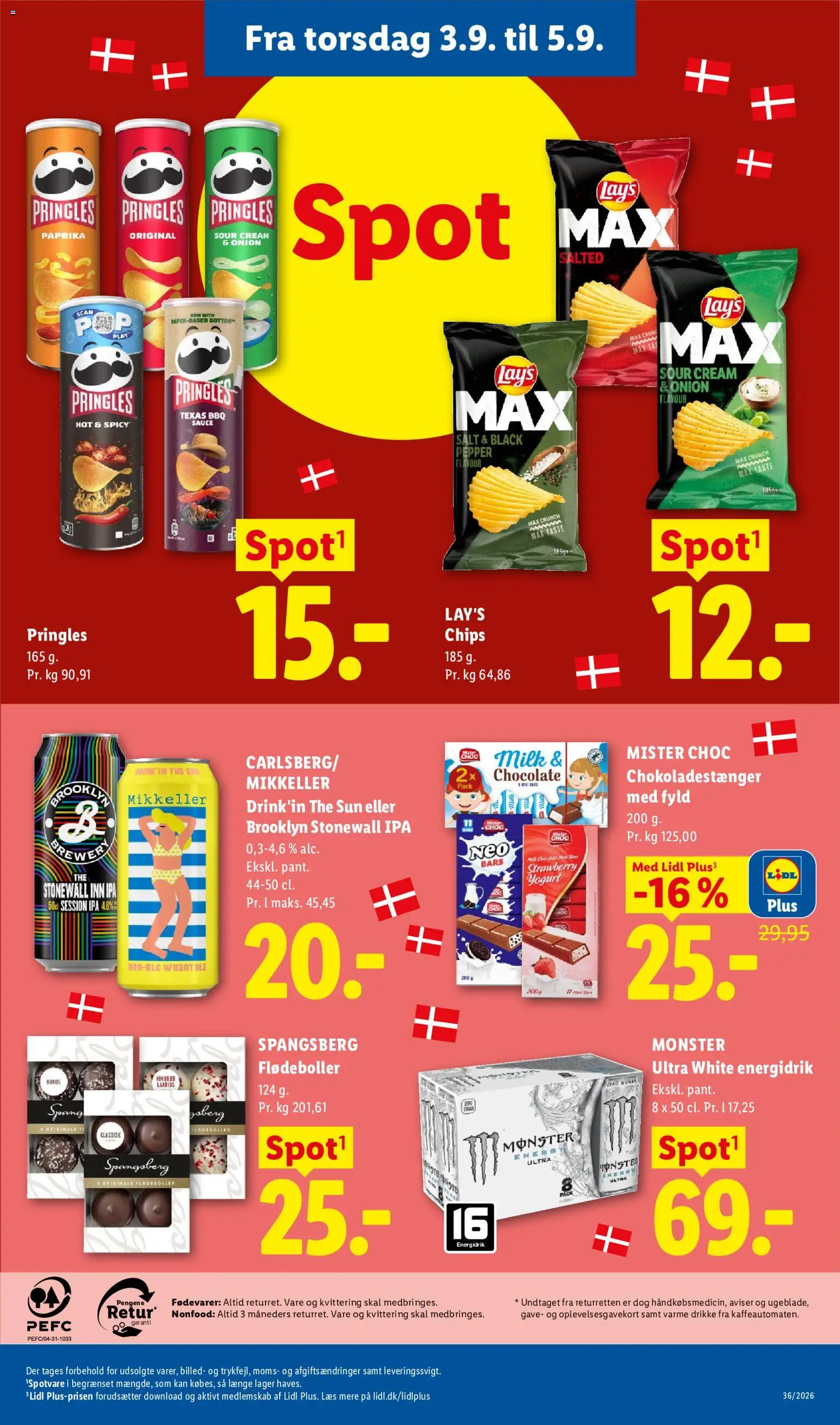 Lidl tilbudsavis – gyldig fra 30/08/2026 | Side: 37 | Produkter: Chips, Flødeboller, Salt, Søm