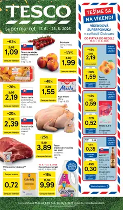 Tesco leták platný od 17.06.2026