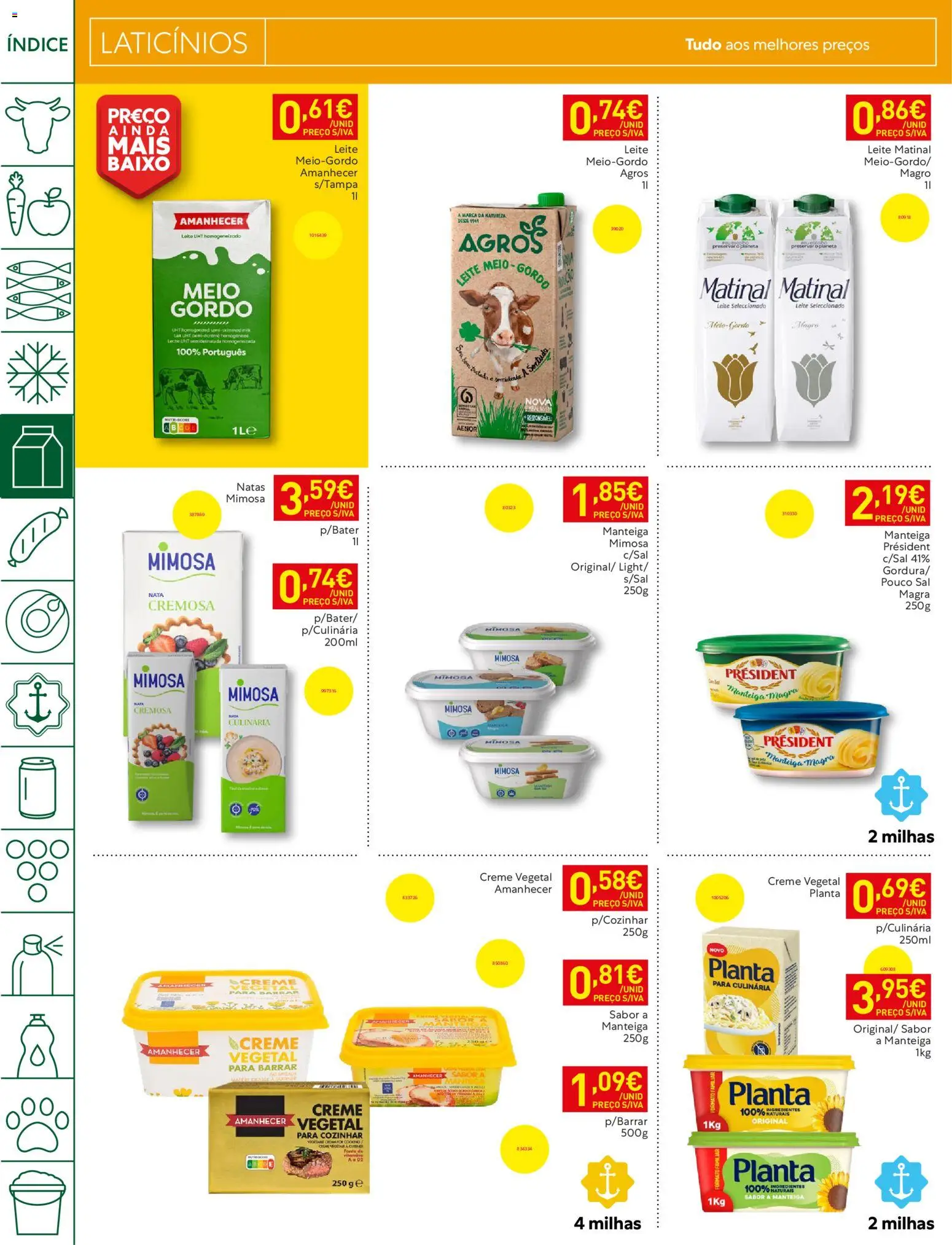Recheio folheto │ válido de 20/10/2026 | Página: 10 | Produtos: Ingredientes, Sal, Leite UHT, Natas