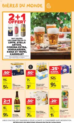 Carrefour Market - Prévisualisation de Carrefour Market catalogue valide à partir de 07/07/2026 | Page: 37 | Produits: Alcool, Bière blonde, Bière, Corona extra