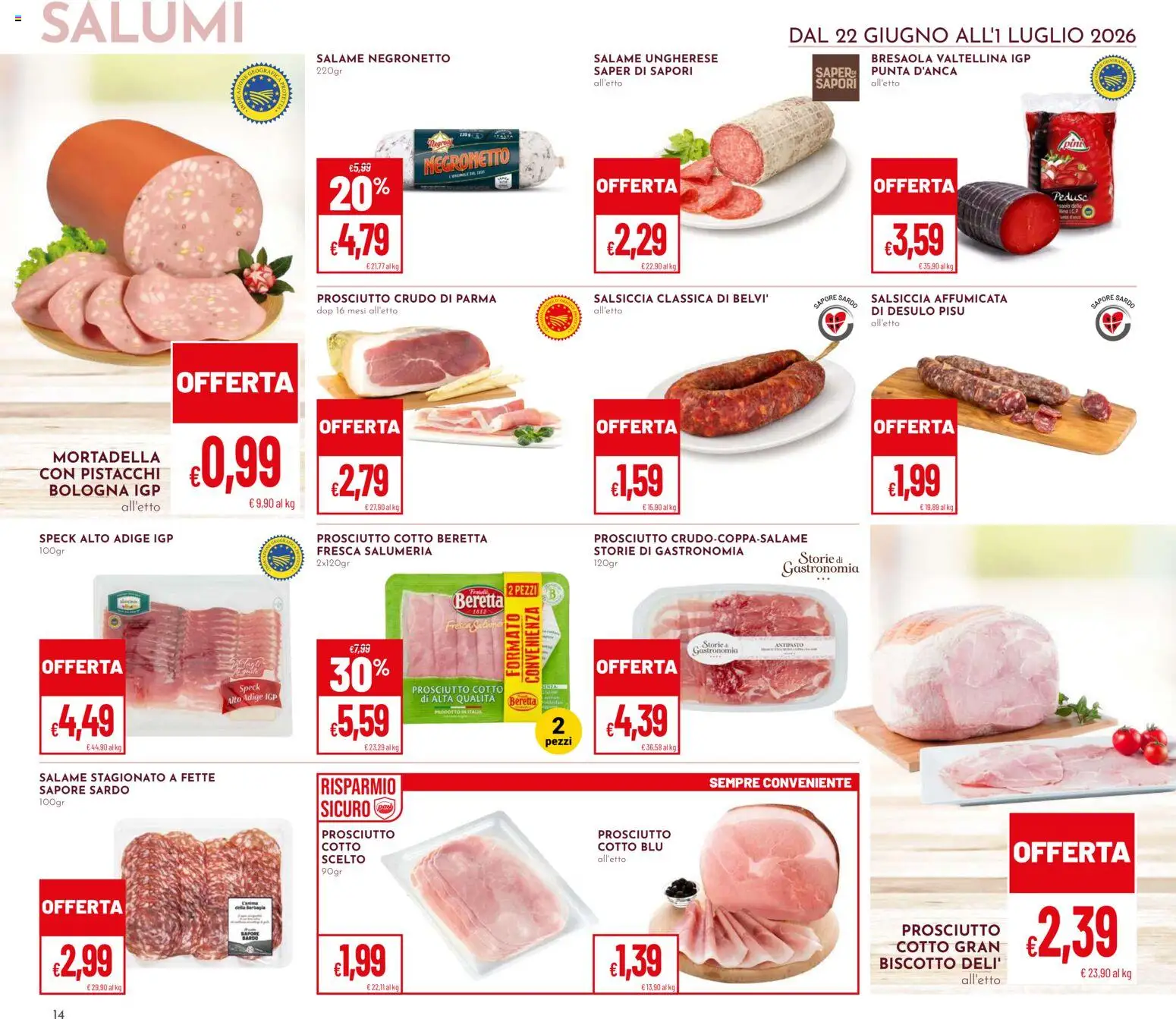 Volantino Pan del 22.06.2026 | Pagina: 14