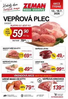 Náhled letáku Prodejny Zeman leták od 13.07.2026