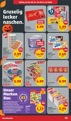 Penny Markt Flugblatt ab 04.10.2026 gültig | Seite: 18 | Produkte: Creme, Bananen