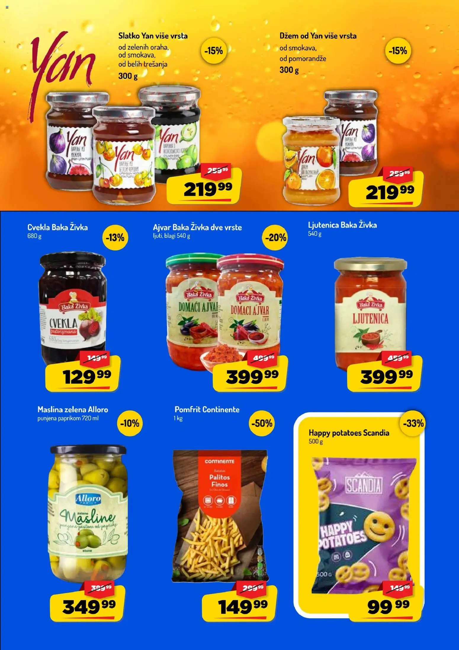 Aman katalog - važi od 03.08.2026 | Strana: 15 | Proizvode: Masline, Dzem, Paprika, Ljutenica