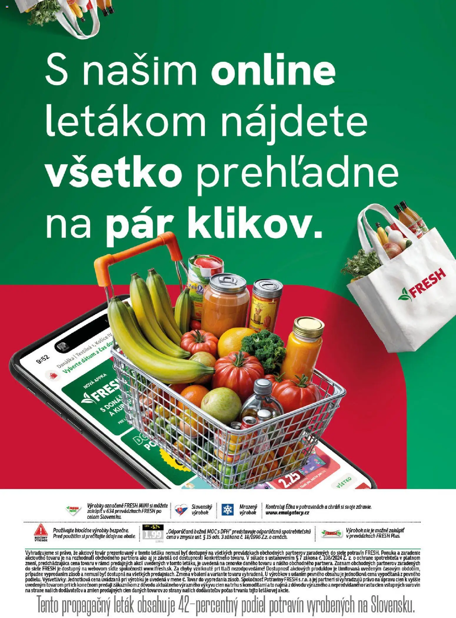 Nové Fresh akcie – leták je platný od 09.04.2026 | Strana: 45