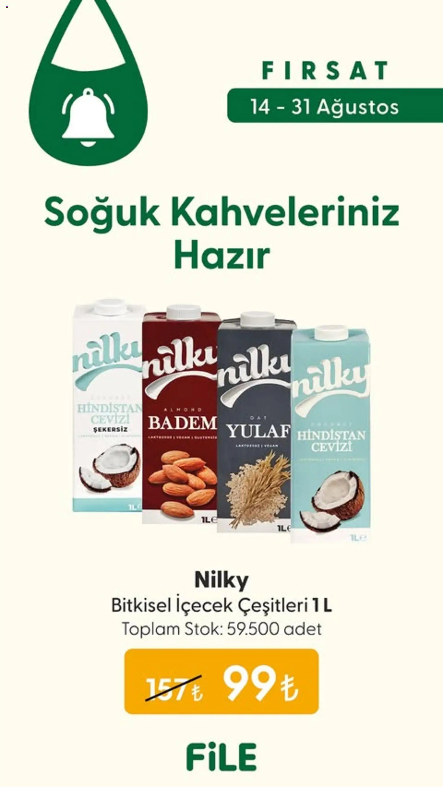 File Market İndirim - 14 Ağustos 2026 tarihinden itibaren geçerlidir | Sayfa: 3 | Ürünler: Hindistan Cevizi, Badem, Yulaf