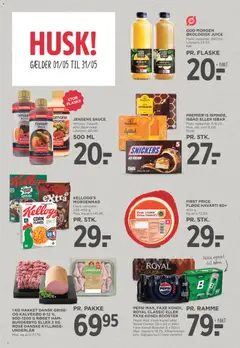 Meny - Tilbudsavis uge 19 gyldig fra 01.05.2026 | Side: 6 | Produkter: Rammer, Juice, Squash, Faxe Kondi