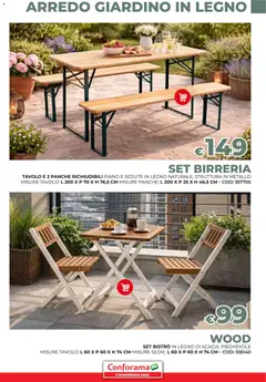 Anteprima del volantino Conforama volantino Giardino valido a partire dal 19.03.2026 | Pagina: 47