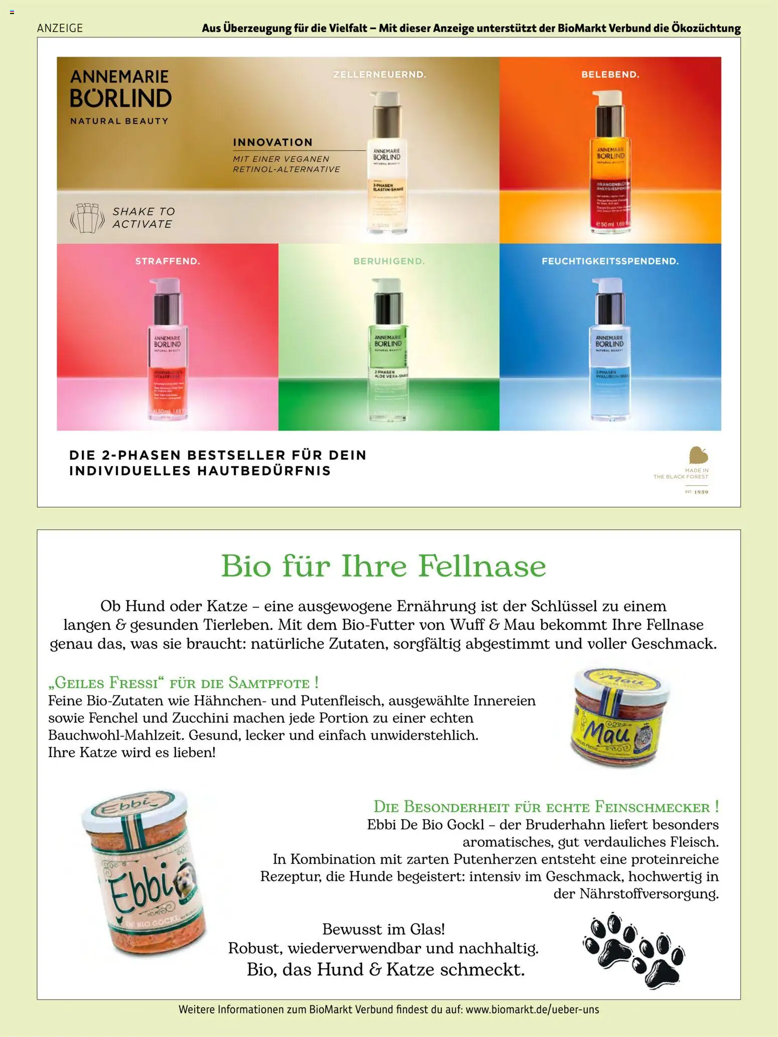Denns BioMarkt Kreo Magazin – gültig ab 17.07.2026 | Seite: 41 | Produkte: Hahnchen, Zucchini