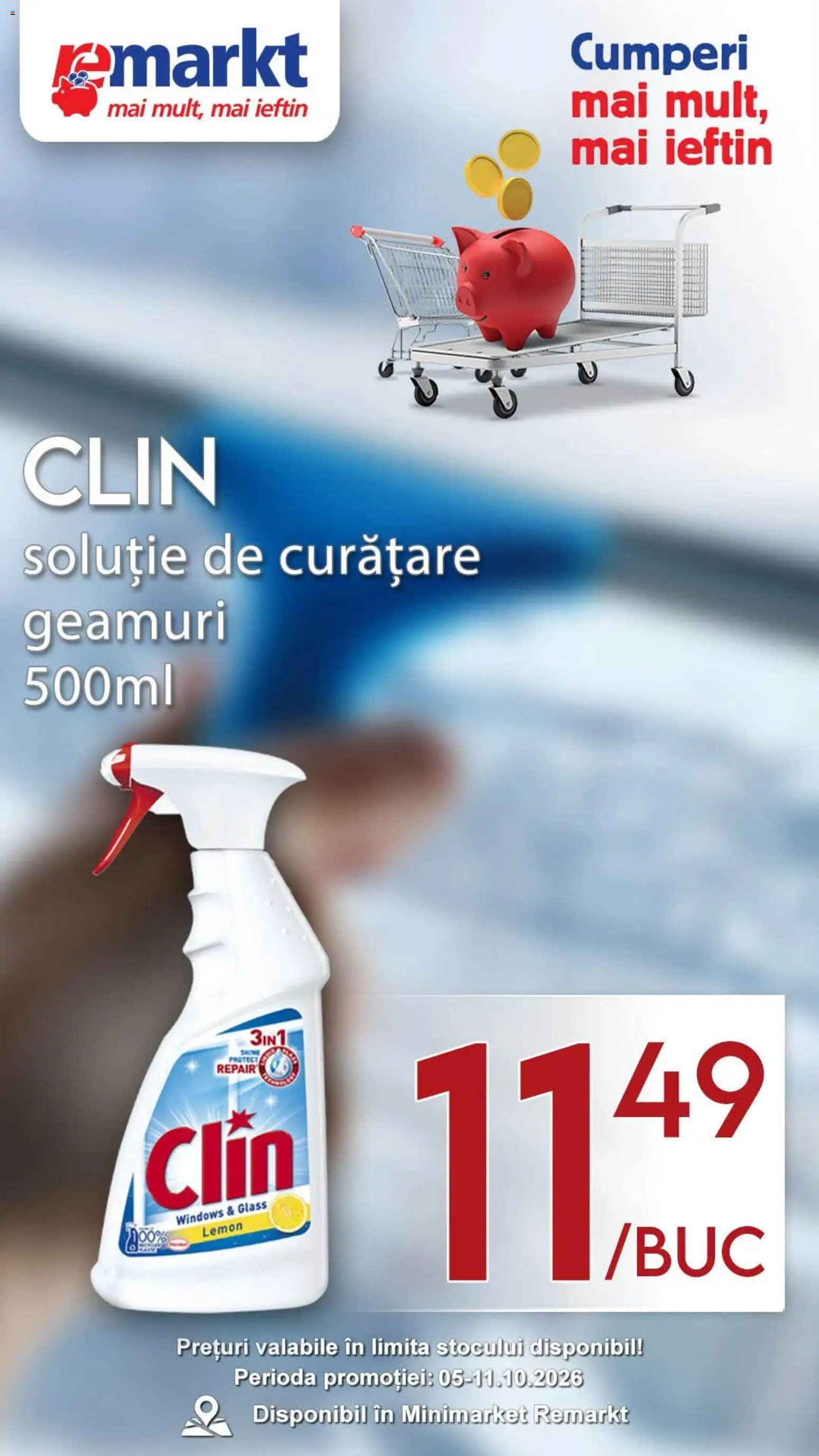 Noul catalog Remarkt – valabil de la 10.10.2026 | Pagină: 11 | Produse: Solutie de curatare
