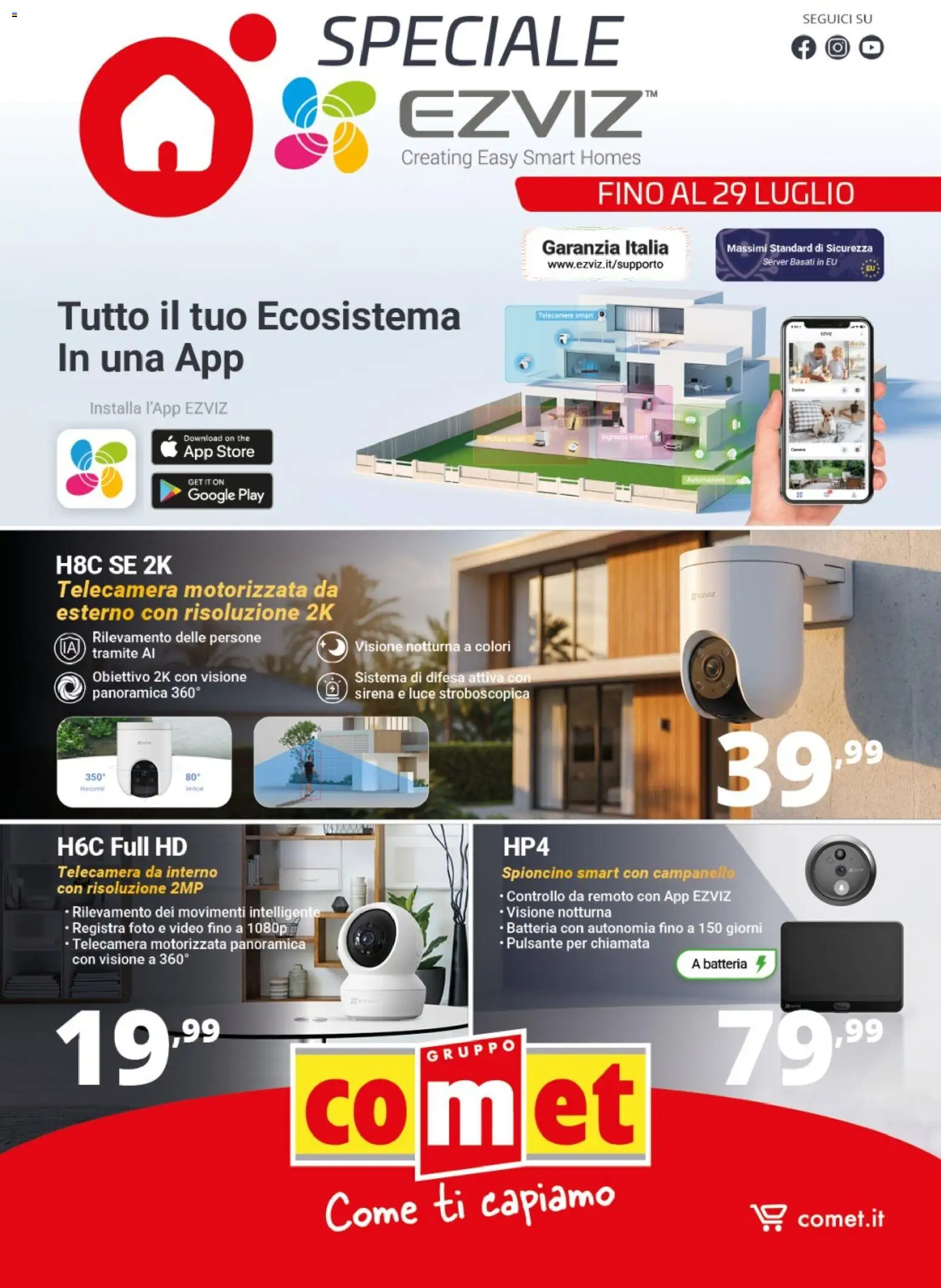 Comet volantino Domotica dal 17/07/2026 anteprima > nuovo offerte!⏳ catalogue cover