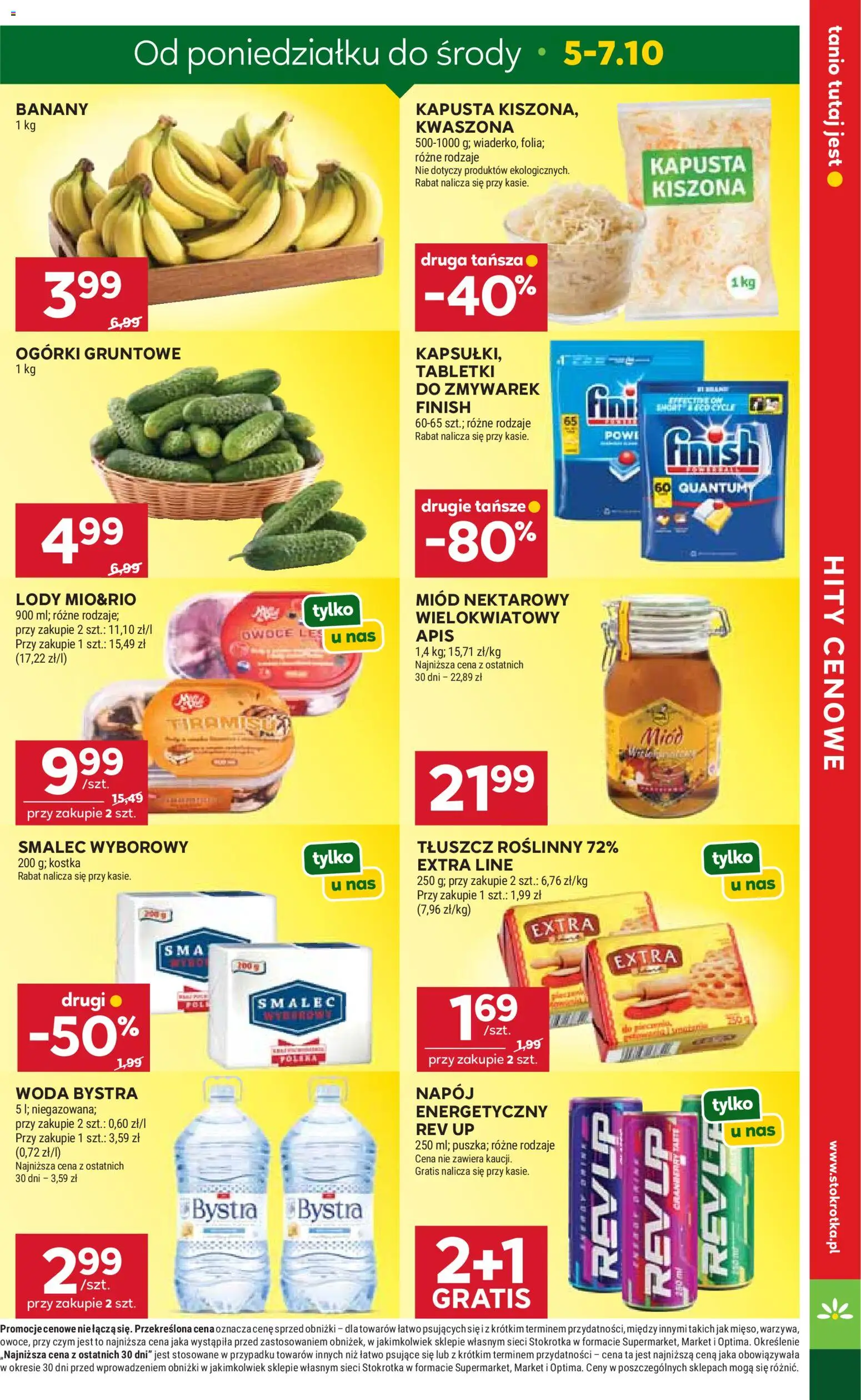 Stokrotka gazetka - Market od 01.10.2026 | Strona: 5 | Produkty: Kapusta, Smalec wyborowy, Ogórki, Ogórki gruntowe