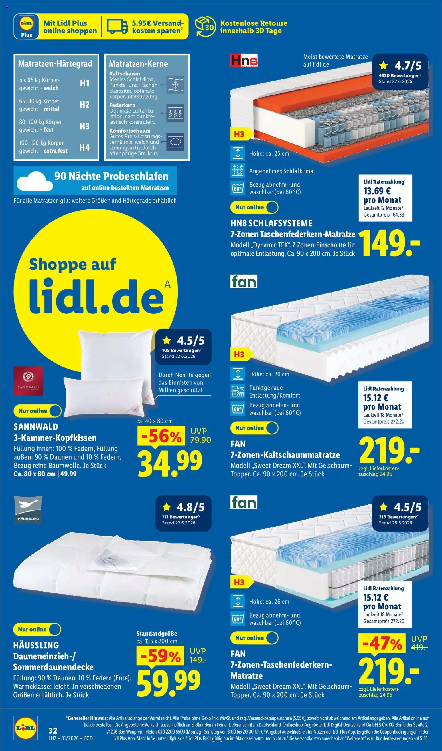 Lidl Německo leták od 27.07.2026 | Strana: 10 | Produkty: Telefon