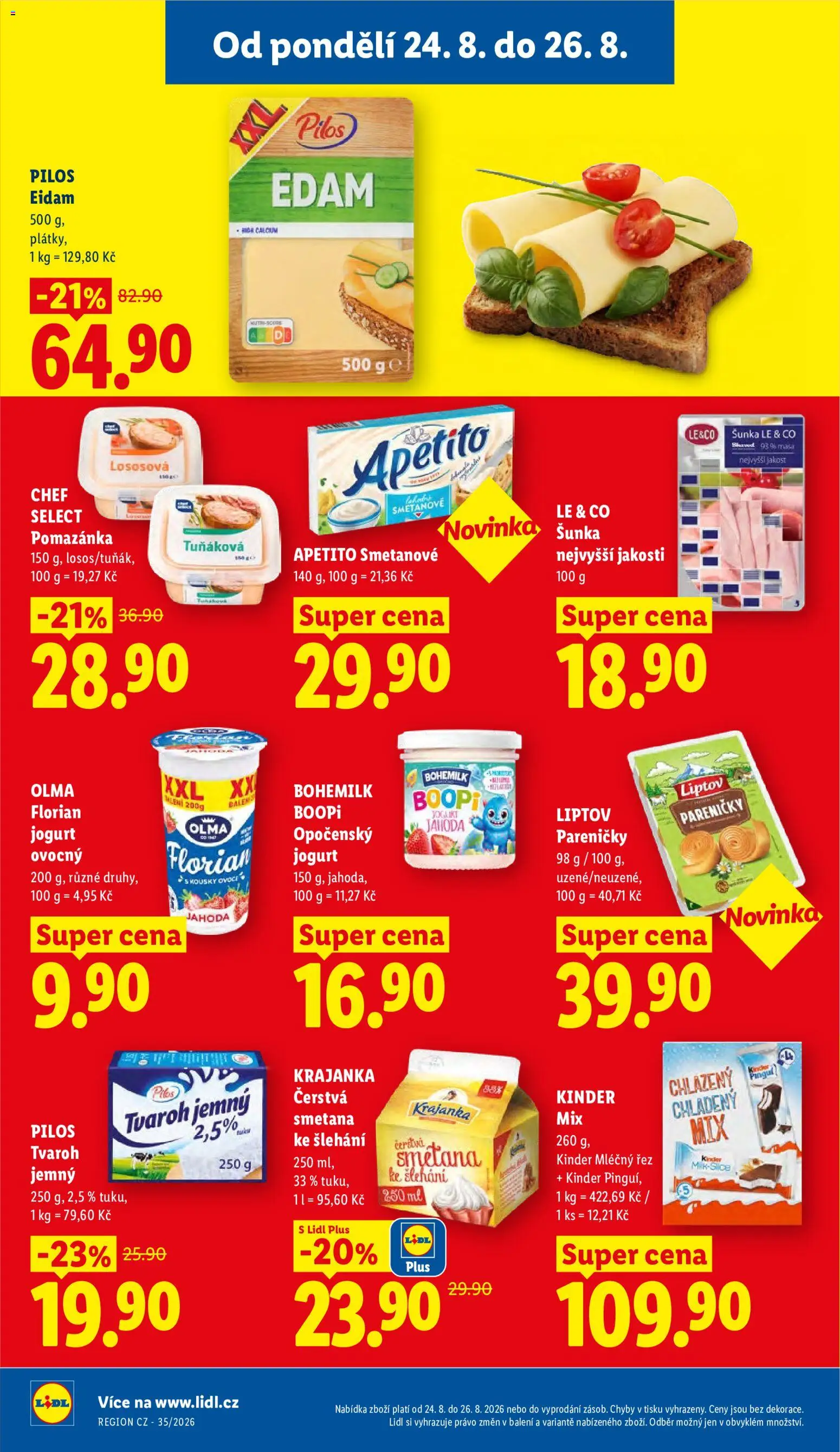 Lidl leták od 24.08.2026 | Strana: 24