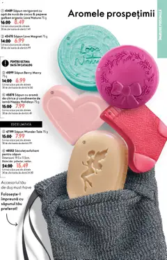 Ofertele Oriflame valabile de la 08.07.2026 | Pagină: 127 | Produse: Pepene Galben, Duș, Condimente, Apă