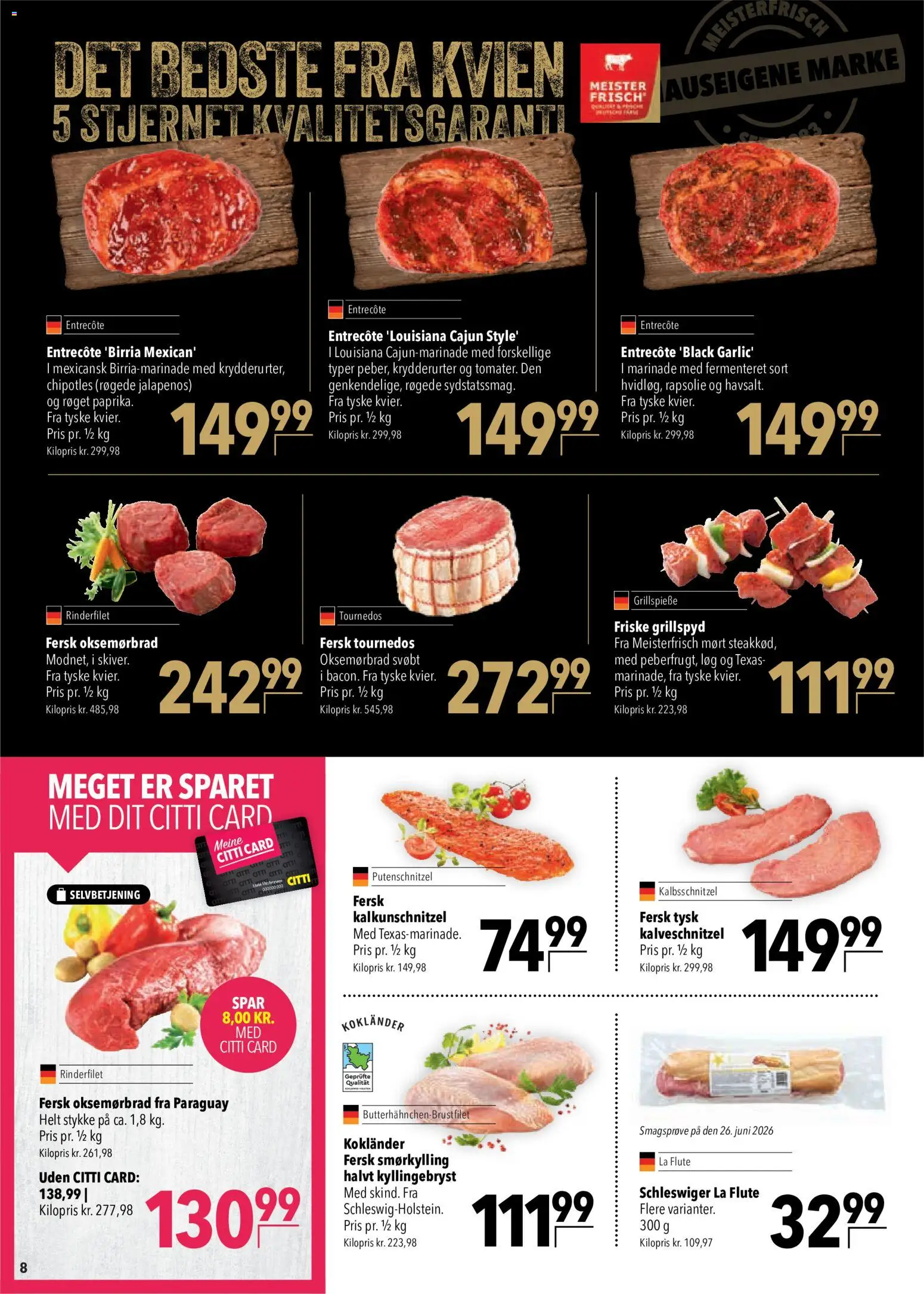 CITTI Markt Dänemark-Werbung – gültig ab 24.06.2026 | Seite: 8