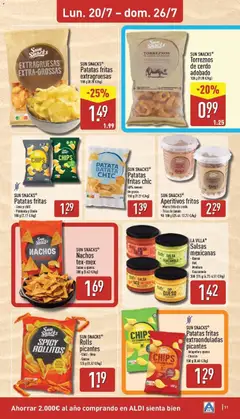 Vista previa SUN SNACKS® Patatas fritas extragruesas, Patatas fritas extragruesas 180 g (8.28 €/kg) válido desde el 20/07/2026 | Página: 11