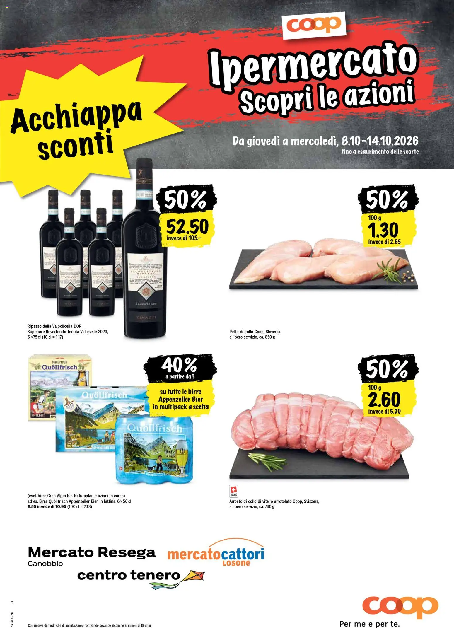 Coop aktionen IT – gültig ab 08.10.2026 | Seite: 21 | Produkte: Bier