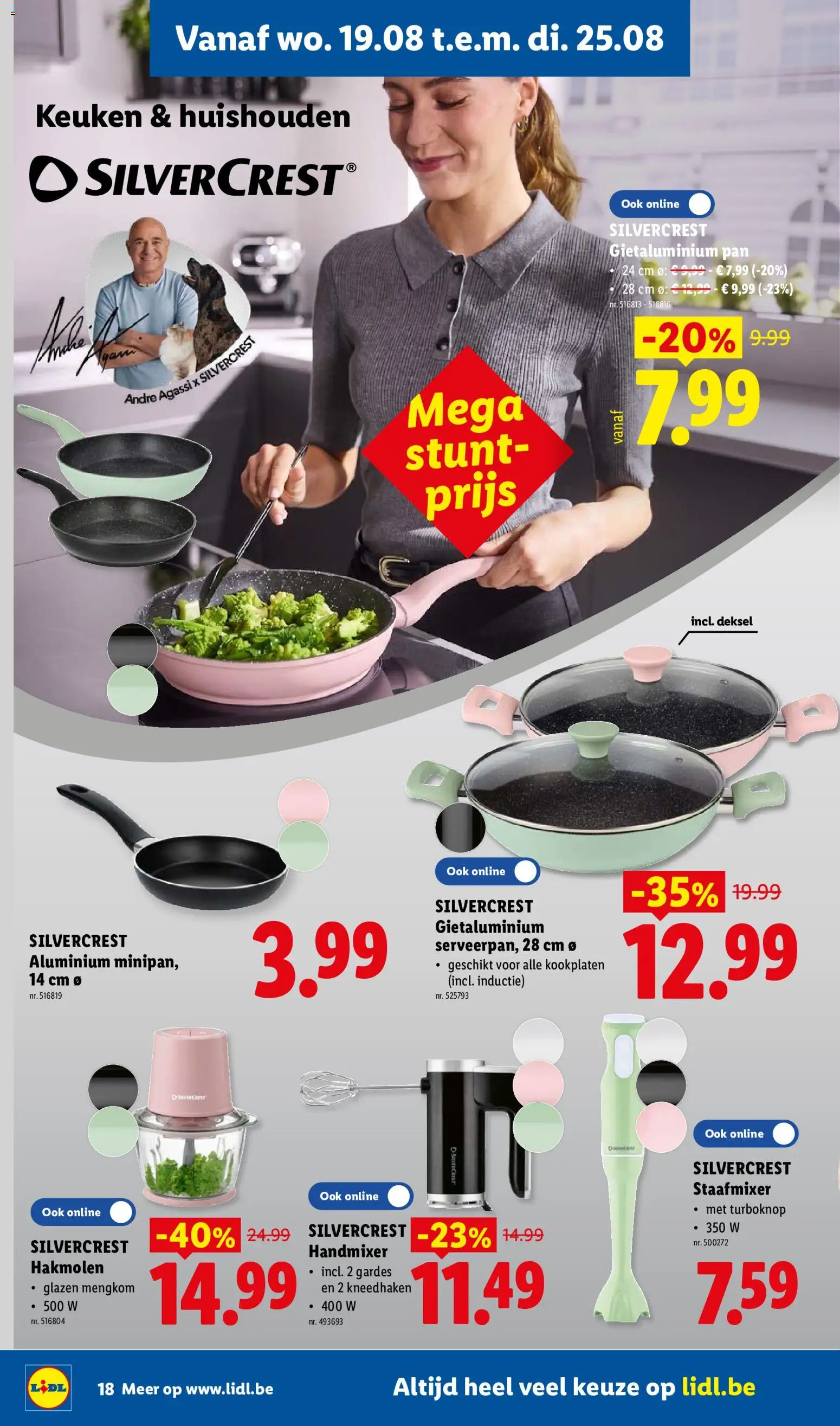 {H1} | Pagina: 18 | Producten: Handmixer, Blender, Mixer, Pan
