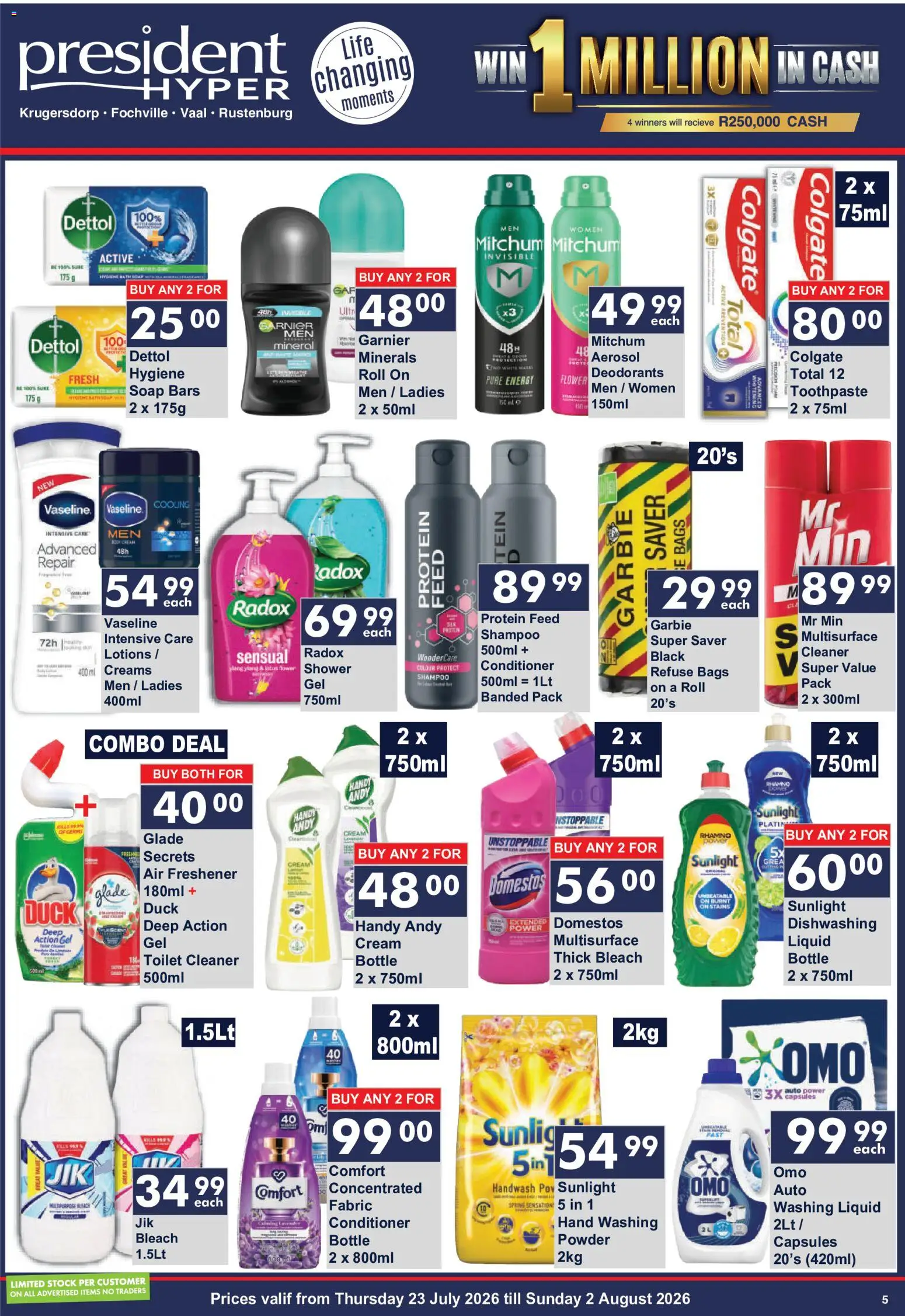 New President Hyper catalogue – valid from 23/07/2026 | Page: 5