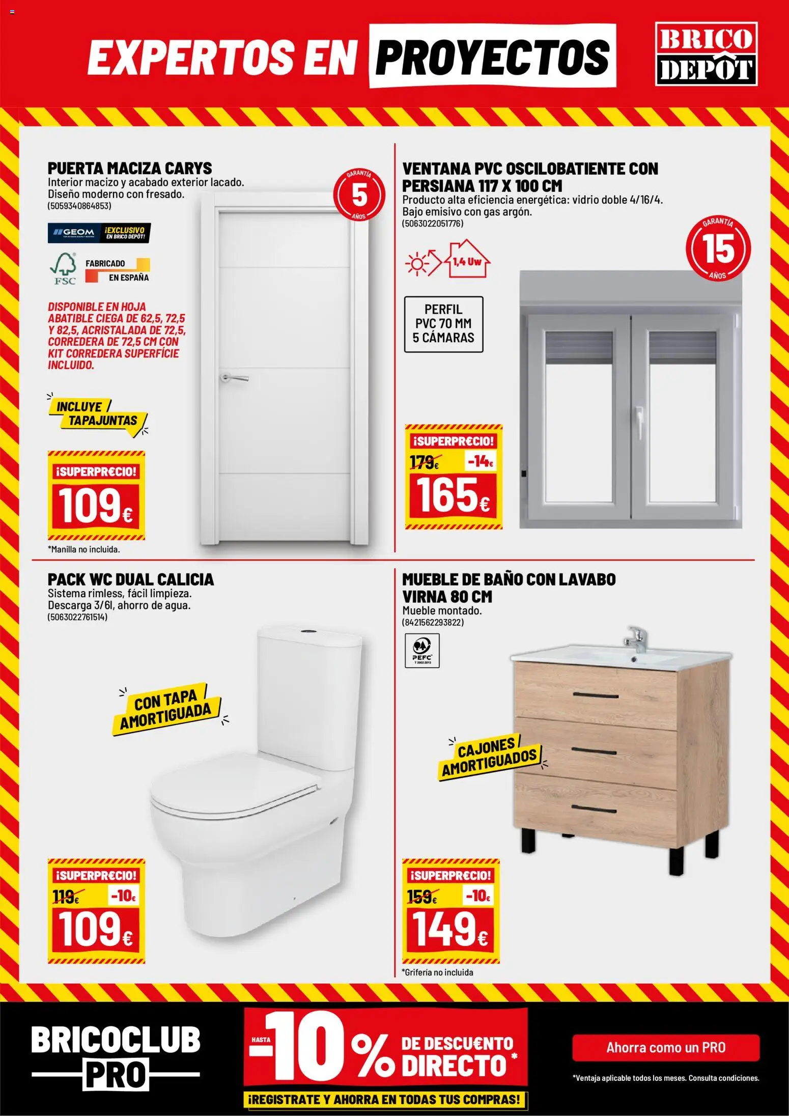 Brico Depôt folleto │ válido desde el 31/07/2026 | Página: 5 | Productos: Lavabo, Baño