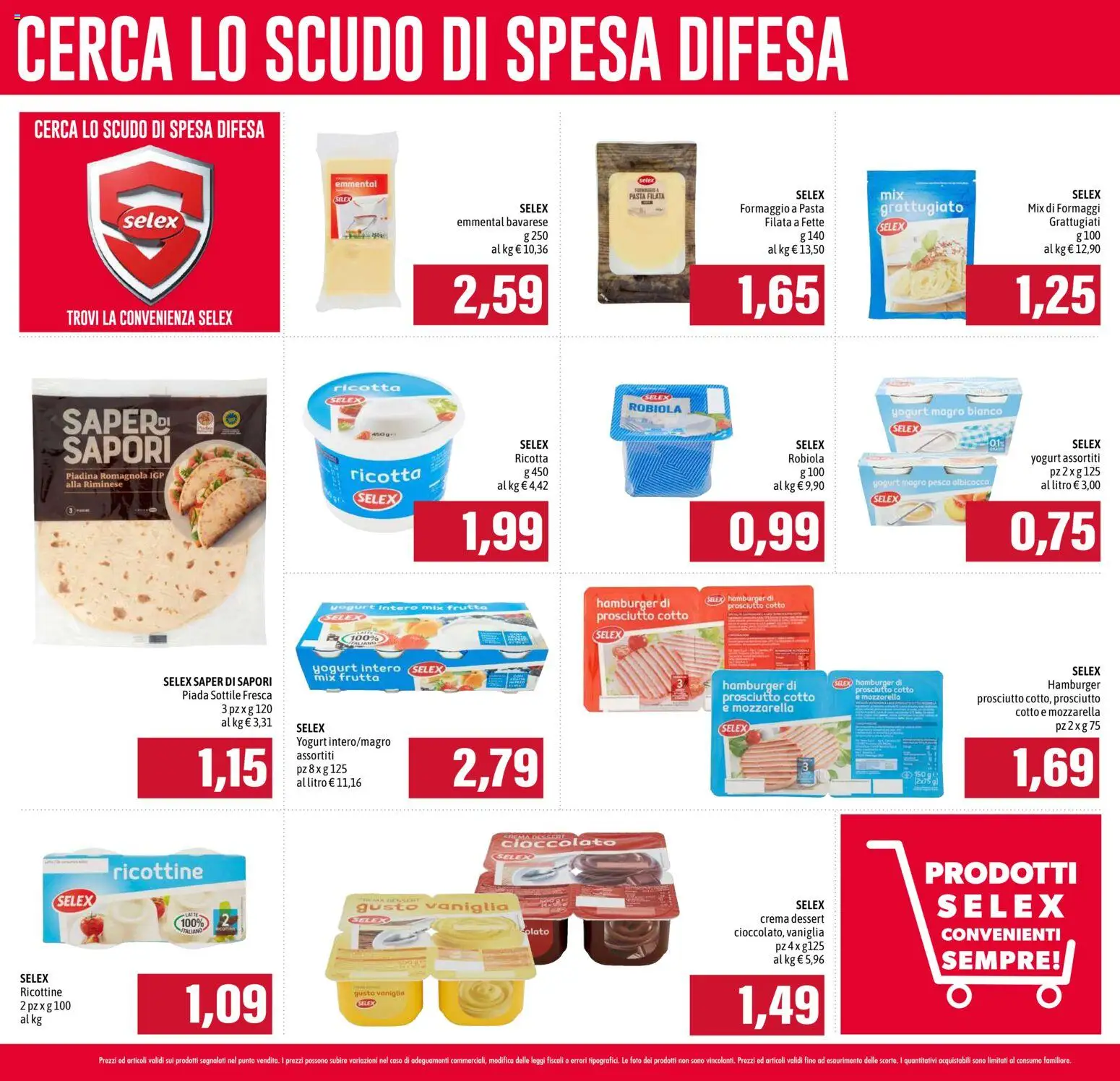 Volantino EMI del 04.06.2026 | Pagina: 2 | Prodotti: Prosciutto Cotto, Prosciutto, Pesca, Ricotta