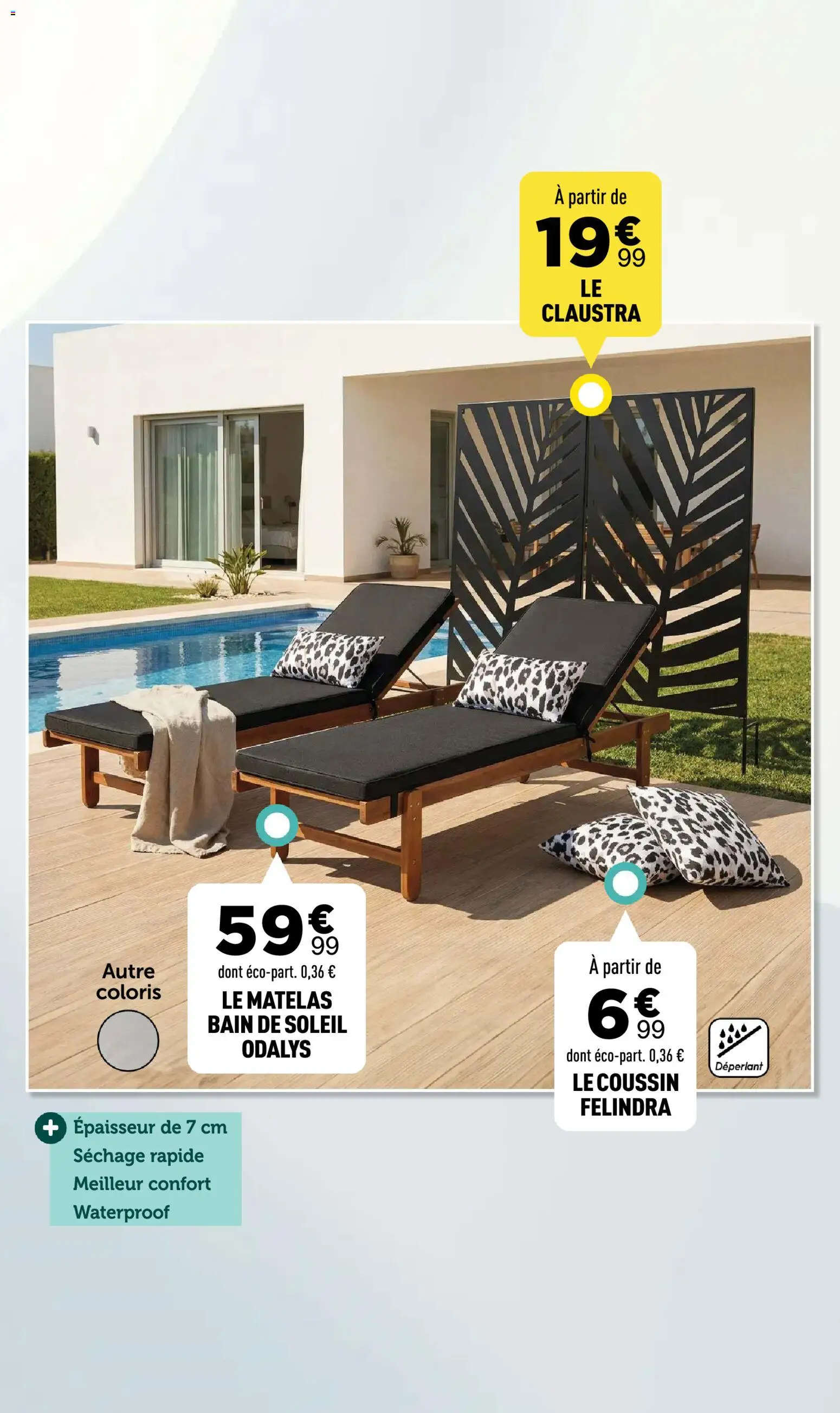 {H1} | Page: 32 | Produits: Bain de soleil, Matelas