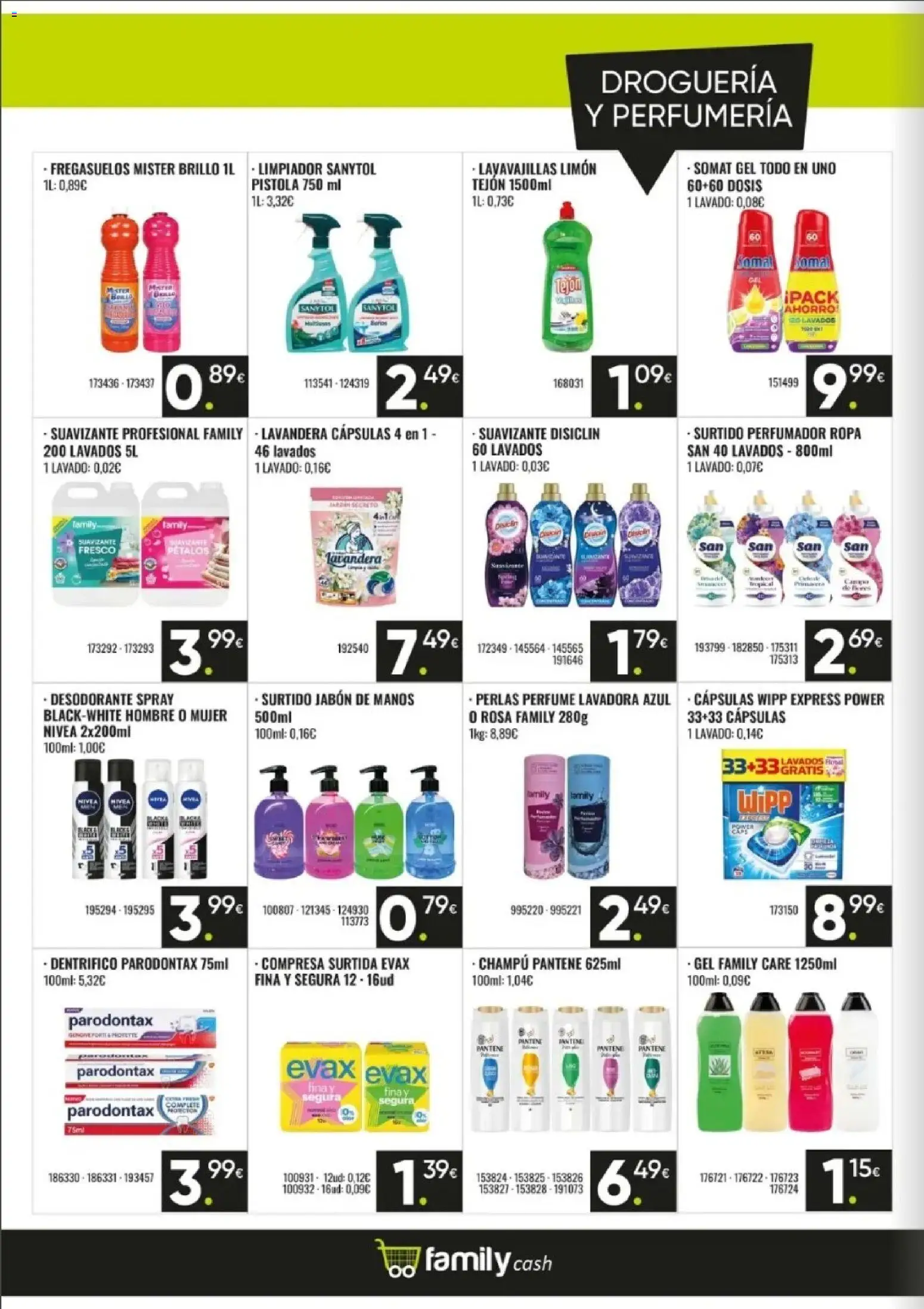Family Cash folleto │ válido desde el 07/09/2026 | Página: 14 | Productos: Perfume, Cápsulas, Limón, Ropa