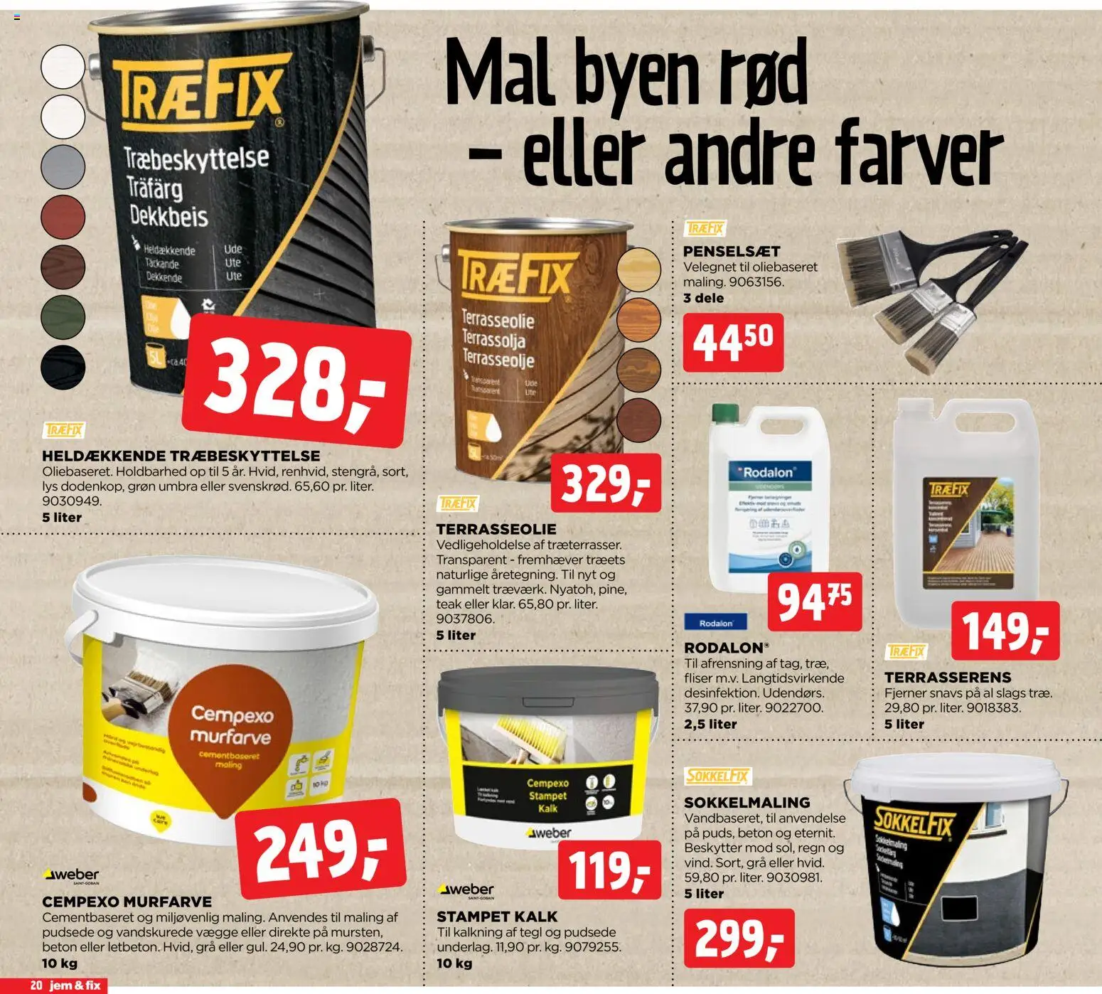 Jem & fix tilbudsavis – gyldig fra 17.05.2026 | Side: 20 | Produkter: Maling