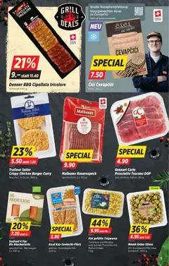 Traiteur Seiler Crispy Chicken Burger Curry, Brasilien, 4 Stück, 360 g ab 11.06.2026 gültig | Seite: 5
