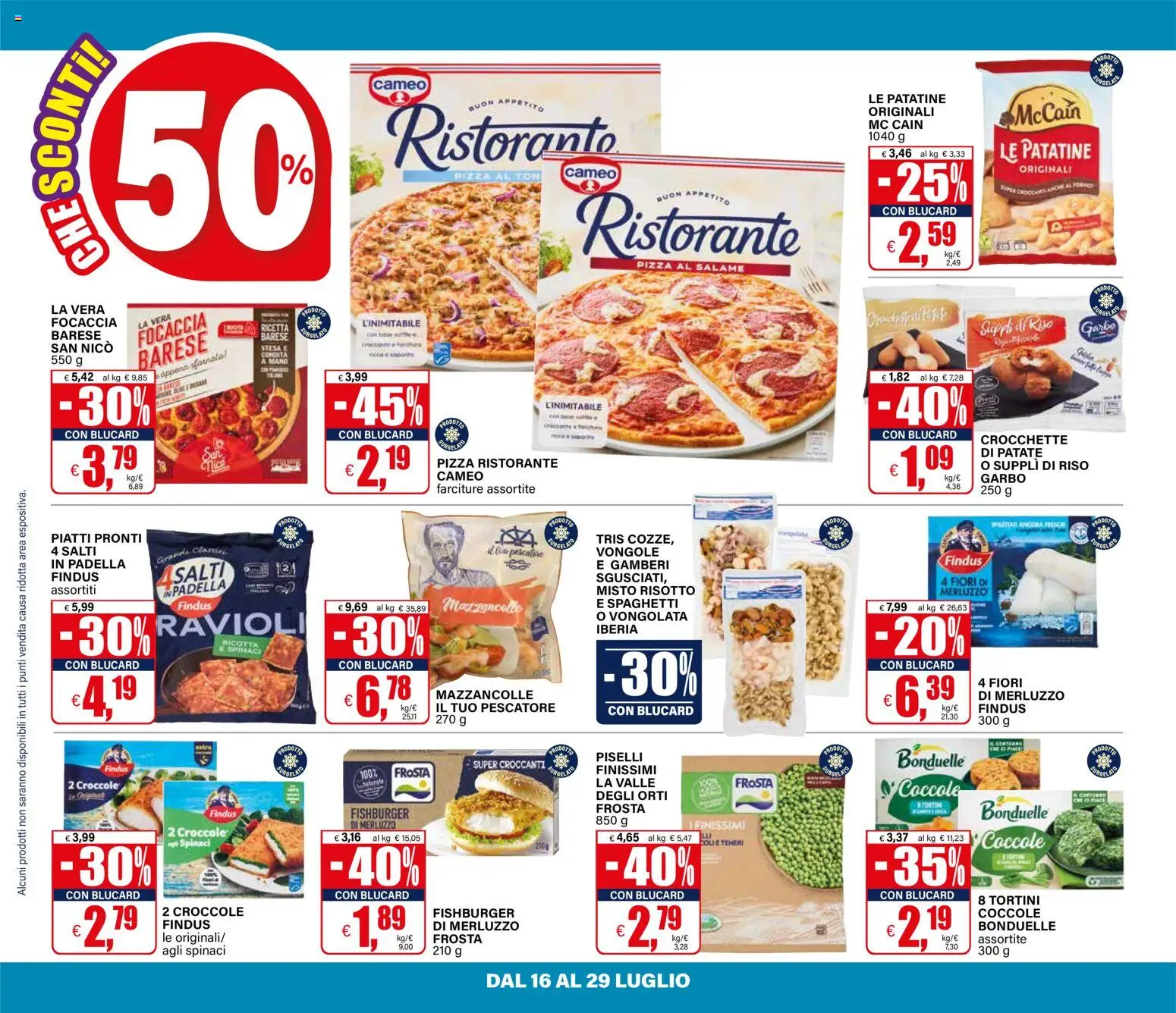 Volantino Il Gigante del 16/07/2026 | Pagina: 6 | Prodotti: Patatine, Focaccia, Patate, Ravioli