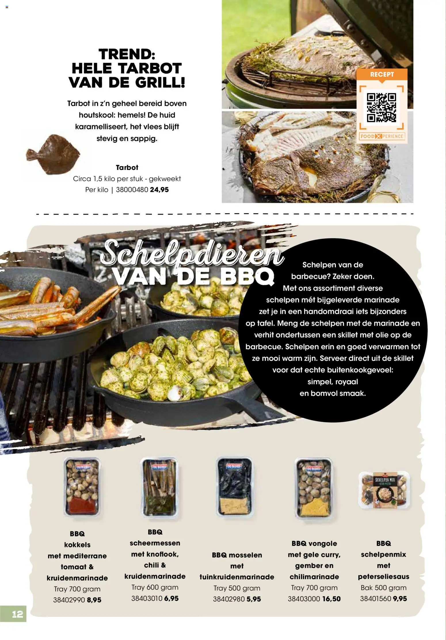 {H1} | Pagina: 12 | Producten: Kisperec, Mosselen, Grill, Gember