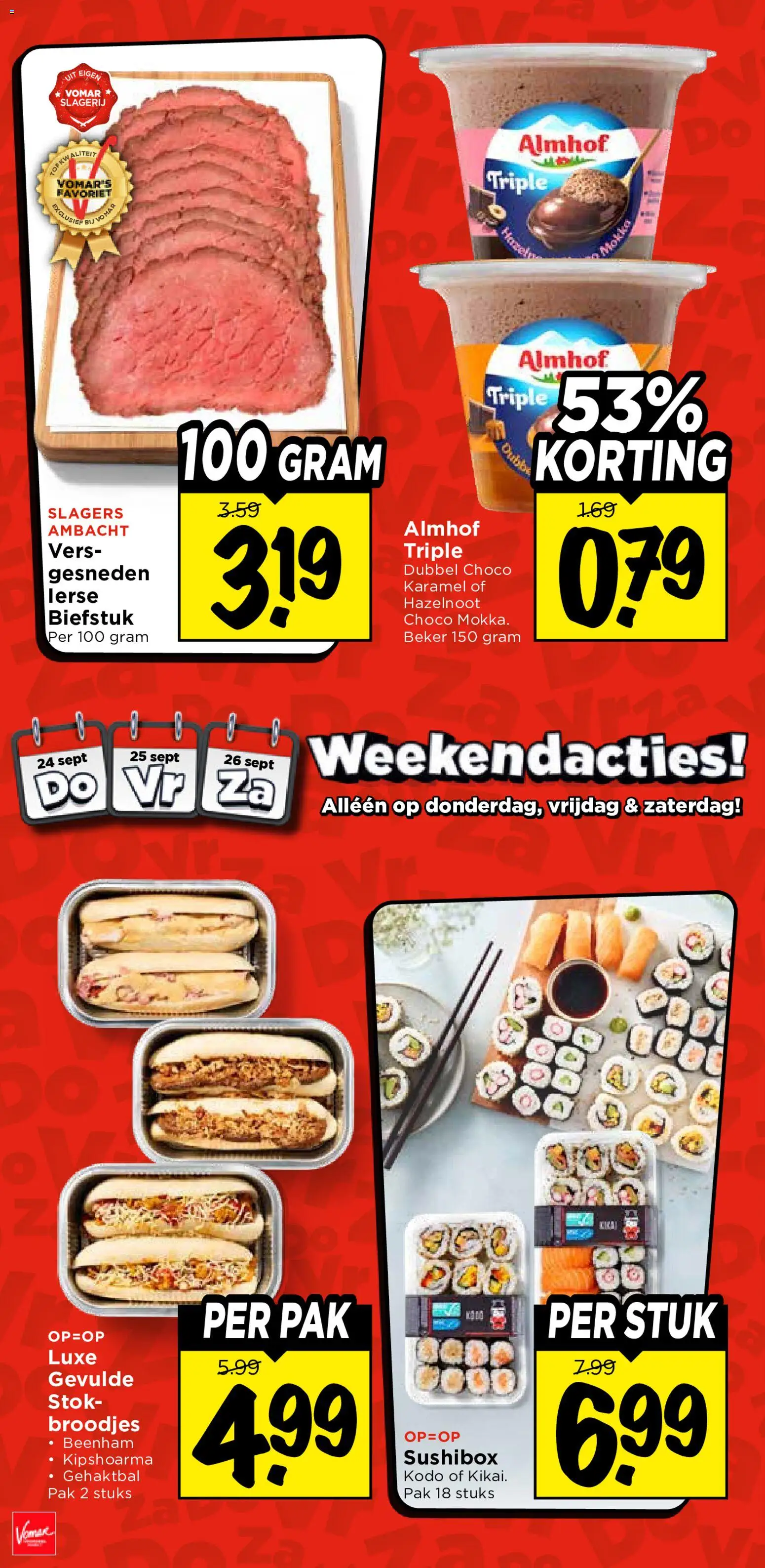 {H1} | Pagina: 4 | Producten: Beker, Biefstuk, Broodjes
