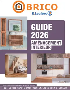 Brico E.Leclerc - Prévisualisation de Brico E.Leclerc - Guide aménagement intérieur valide à partir de 06/01/2026