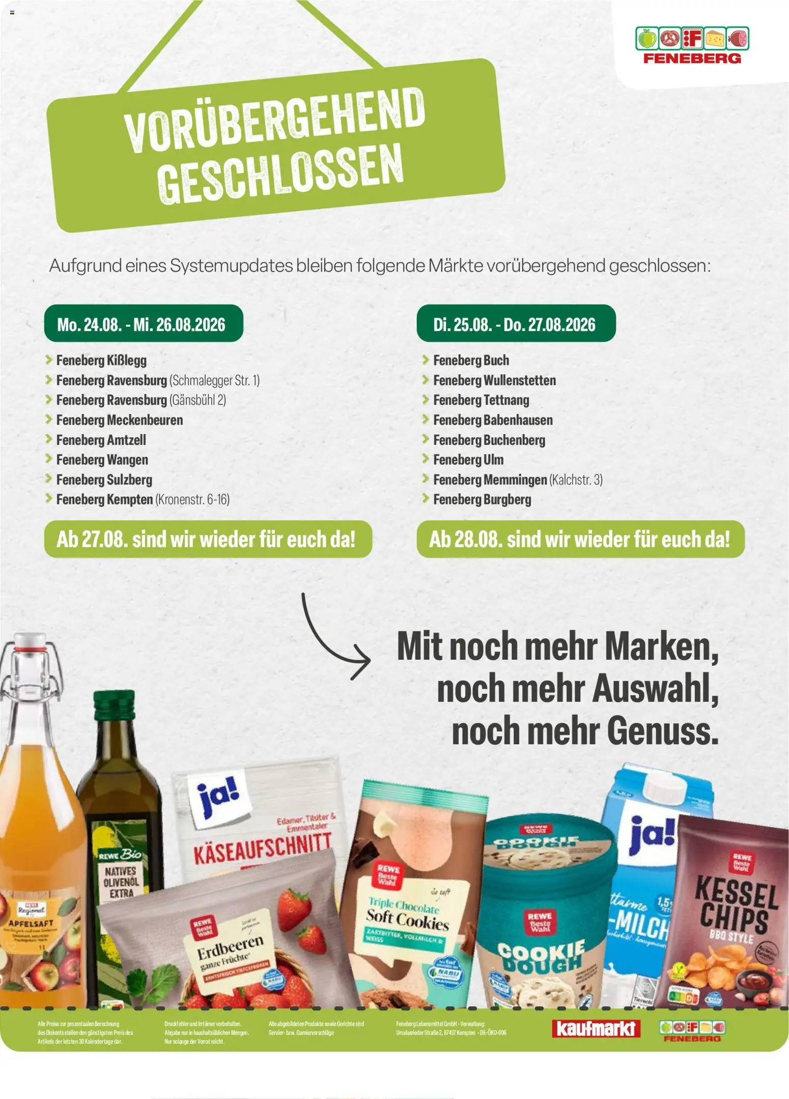 Feneberg Angebote – gültig ab 24.08.2026 | Seite: 4