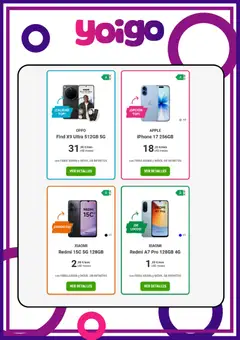 Vista previa Yoigo ofertas válido desde el 15.05.2026 | Página: 5