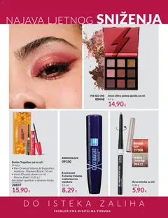 Katalog Avon 6/2026 - Pregled kataloga iz trgovine Avon, vrijedi od 31.05.2026 | Stranica: 209 | Proizvodi: Paleta, Maskara, Olovka za oči