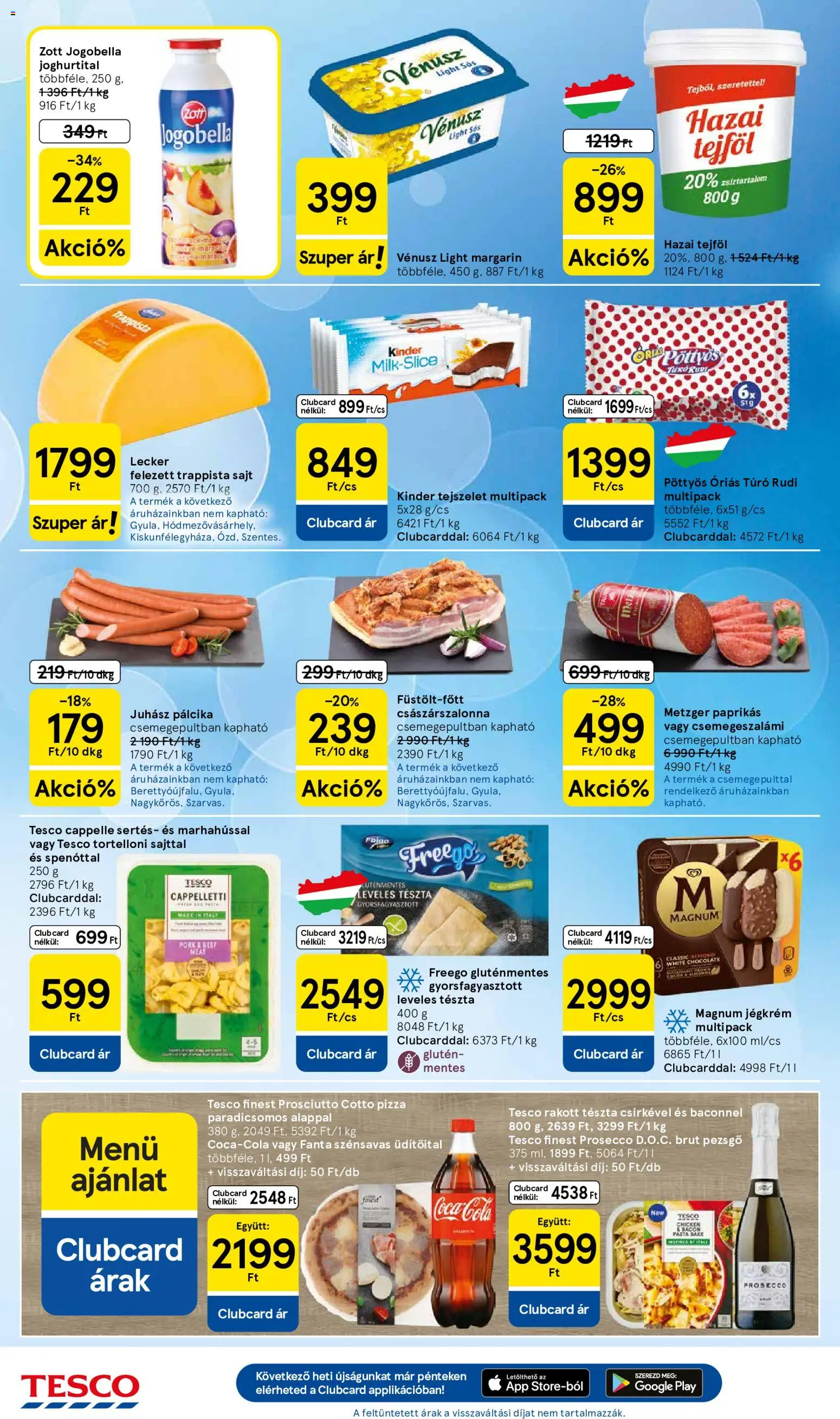 Tesco akciós ujság - amely érvényes a következő dátumtól: 2026.09.24. | Oldal: 4
